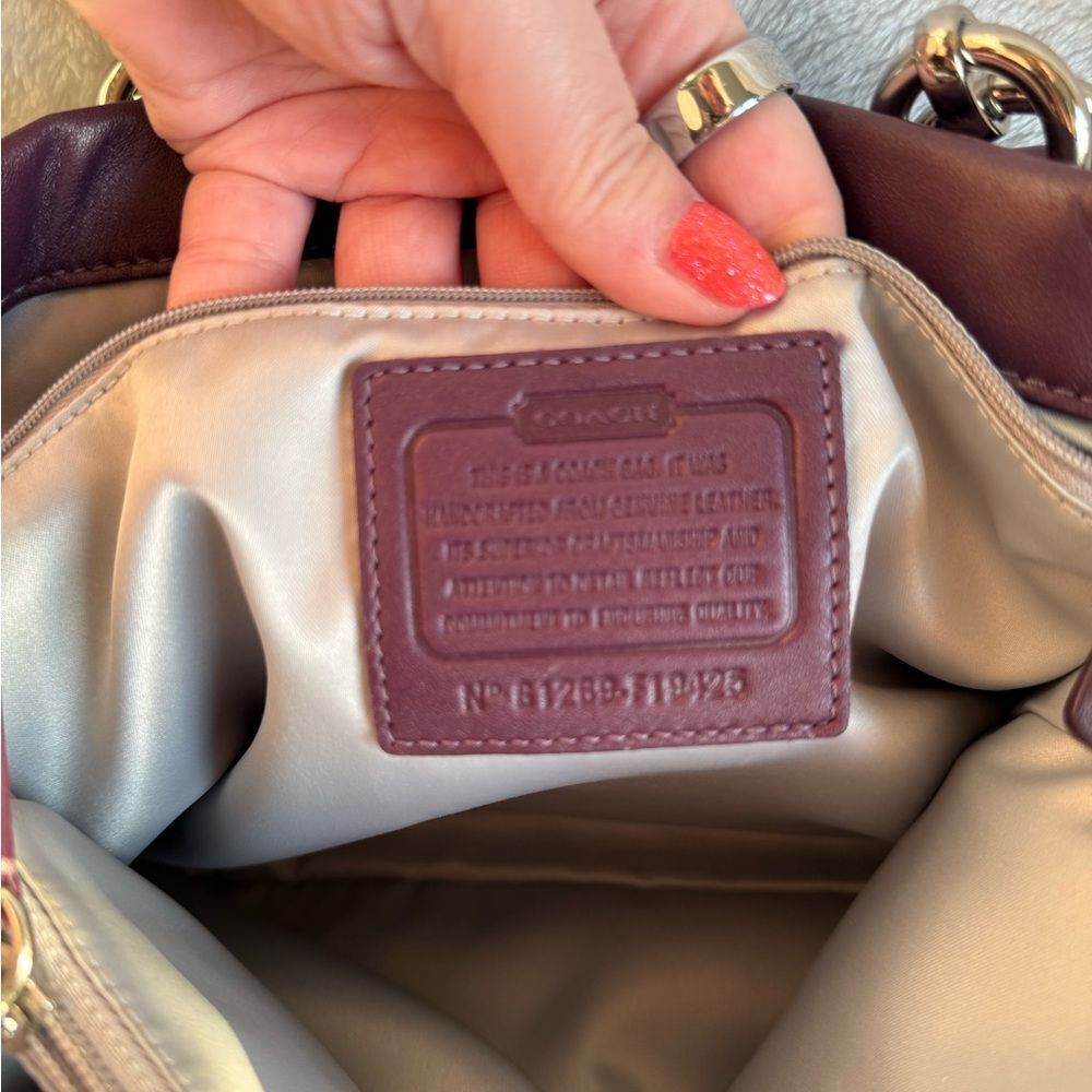 Coach Ashley Leather Satchel - Picture 12 of 12